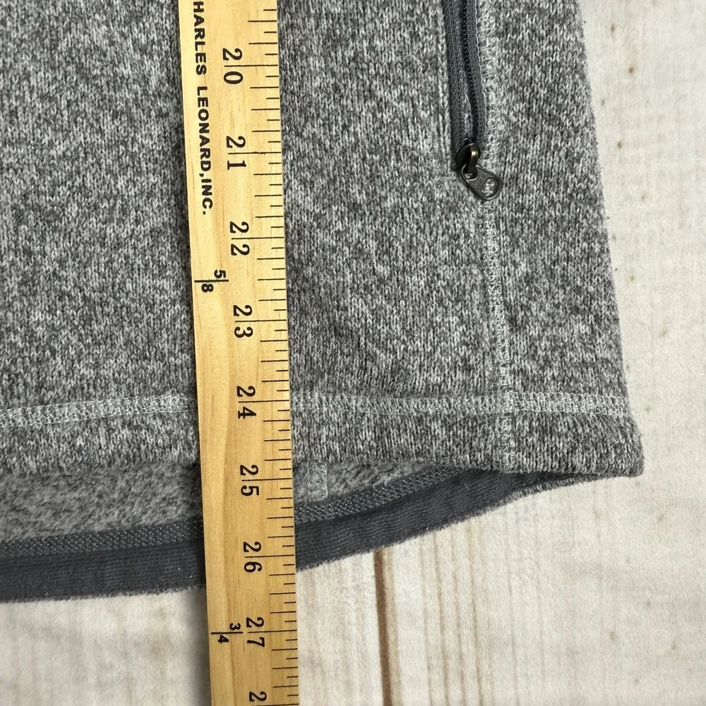 The North Face Mens Gray Full Zip Sweater Fleece Jacket Outdoor‎